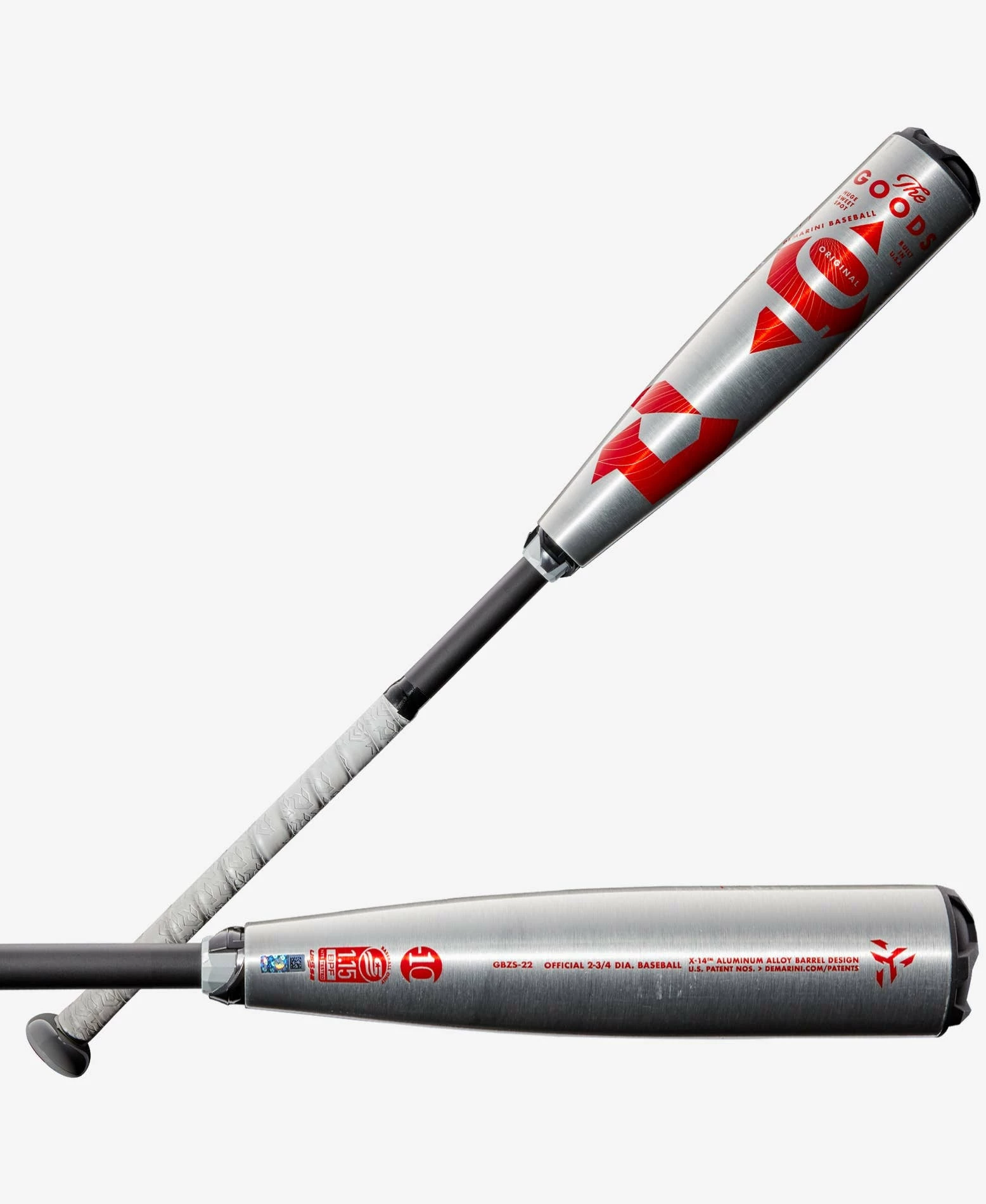 2022 Demarini The Goods 2-Piece USSSA Big Barrel 3 2022 Demarini The Goods 2-Piece USSSA Big Barrel