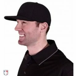 Richardson Umpire Caps Richardson Surge Fitted Base Umpire Cap - 8 Stitch -Cheap Bats Store 550 Richardson Surge Fitted Base Umpire Cap Worn Side View
