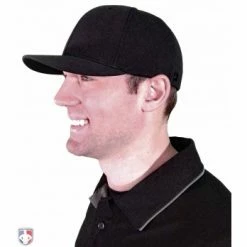 Richardson Umpire Caps Richardson Pulse Performance Flexfit Base Umpire Cap - 6 Stitch -Cheap Bats Store 643 Richardson Pulse Performance FlexFit Umpire Cap 6 Stitch Worn Side View