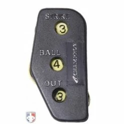 Champro Umpire Gear Champro 3-Dial Optic Yellow Plastic Umpire Indicator - 4/3/3 Count