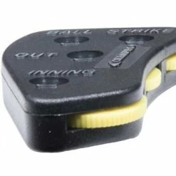 Champro Umpire Gear Champro Balls First 4-Dial Optic Yellow Plastic Umpire Indicator - 3/2/2 Count -Cheap Bats Store A048P CHAMPRO BALLS FIRST 4 DIAL OPTIC YELLOW UMPIRE INDICATOR 3 2 2 COUNT FLAT ANGLED