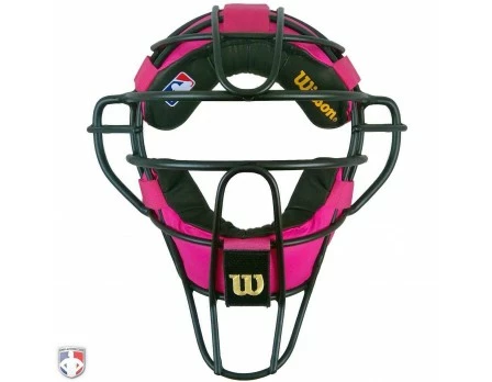 Wilson Umpire Gear Wilson MLB Umpire Mask Replacement Pads - Pink And Black 5 Wilson Umpire Gear Wilson MLB Umpire Mask Replacement Pads - Pink And Black - Image 3