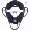 Wilson Umpire Gear Wilson Dyna-Lite Aluminum Umpire Mask With Memory Foam 2 Wilson Umpire Gear Wilson Dyna-Lite Aluminum Umpire Mask With Memory Foam -Cheap Bats Store A3009AL Wilson Dyna Lite Aluminum Umpire Mask Front