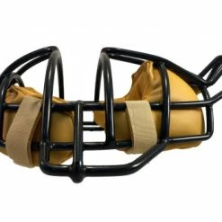 Wilson Umpire Gear Wilson Dyna-Lite Steel Umpire Mask With Doeskin 9 Wilson Umpire Gear Wilson Dyna-Lite Steel Umpire Mask With Doeskin -Cheap Bats Store A3009X DS Wilson Dyna Lite Steel Umpire Mask with Doeskin flat side