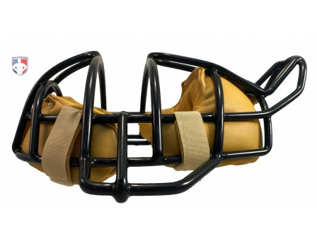 Wilson Umpire Gear Wilson Dyna-Lite Steel Umpire Mask With Doeskin 5 Wilson Umpire Gear Wilson Dyna-Lite Steel Umpire Mask With Doeskin - Image 3