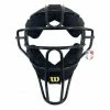 Wilson Umpire Gear Wilson Dyna-Lite Steel Umpire Mask With Memory Foam -Cheap Bats Store A3009X MEM Wilson Dyna Lite Steel Umpire Mask with Memory Foam front