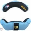 Wilson Umpire Gear Wilson MLB Umpire Mask Replacement Pads - Sky Blue And Black -Cheap Bats Store A3816 BL BK Front 4