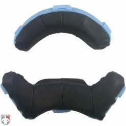 Wilson Umpire Gear Wilson MLB Umpire Mask Replacement Pads - Sky Blue And Black -Cheap Bats Store A3816 BL BK Inside 5
