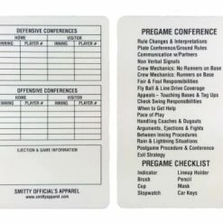 Smitty Umpire Reusable Baseball Umpire Game Card