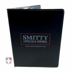 Smitty Umpire Oversized "Book" Style 6” Umpire Lineup Card Holder / Game Card Referee Wallet