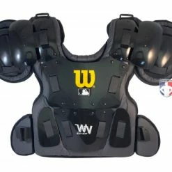 Wilson Umpire Gear Wilson MLB West Vest Pro Gold 2 Memory Foam Umpire Chest Protector -Cheap Bats Store B7203 Wilson MLB West Vest Pro Gold 2 Memory Foam Chest Protector without padding