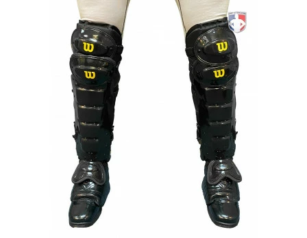 Wilson Umpire Gear Wilson MLB West Vest Pro Gold 2 Umpire Shin Guards With Memory Foam 4 Wilson Umpire Gear Wilson MLB West Vest Pro Gold 2 Umpire Shin Guards With Memory Foam - Image 2