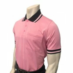 Smitty Umpire Smitty Short Sleeve Body Flex Umpire Shirt - Pink