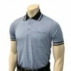 Smitty Umpire Smitty Short Sleeve Body Flex Umpire Shirt - Polo Blue With Black Collar -Cheap Bats Store BBS307 CAROLINA BLUE Pic 002 1080x 1