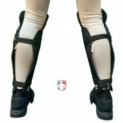 Champro Umpire Gear Champro Single Knee Umpire Shin Guards -Cheap Bats Store CG108 Champro Single Knee Umpire Shin Guards worn back
