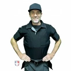 Champro Umpire Gear Champro Umpire Chest Protector Bicep Extensions -Cheap Bats Store CP15 Champro Umpire Chest Protector Bicep Extensions CP135 Worn with Shirt FrontHEIC