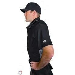 ALL-STAR Umpire Gear All-Star Internal Shell Umpire Chest Protector 13 ALL-STAR Umpire Gear All-Star Internal Shell Umpire Chest Protector -Cheap Bats Store CPU26 All Star Internal Shell Umpire Chest Protector Worn Side View with Shirt