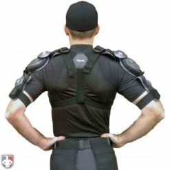 Diamond Umpire Gear Diamond Pro Umpire Chest Protector -Cheap Bats Store DCP PRO Worn Back All Attachments 1