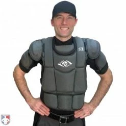 Diamond Umpire Gear Diamond IX3 Umpire Chest Protector -Cheap Bats Store DCP iX3 Worn with Extensions