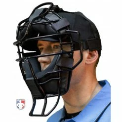 Diamond Umpire Gear Diamond ECLIPSE All-Black IX3 Aluminum Umpire Mask 10 Diamond Umpire Gear Diamond ECLIPSE All-Black IX3 Aluminum Umpire Mask -Cheap Bats Store DFM ECL Diamond ECLIPSE All Black iX3 Aluminum Umpire Mask worn mask angle