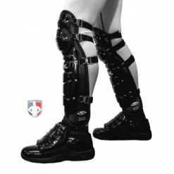 Diamond Umpire Gear Diamond Umpire Shin Guards 9 Diamond Umpire Gear Diamond Umpire Shin Guards -Cheap Bats Store DLG Diamond Umpire Shin Guards Staggered