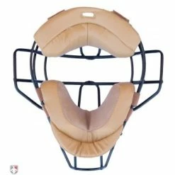 Force3 Umpire Gear Force3 Defender V2 Umpire Mask Replacement Pads - Tan -Cheap Bats Store F3 DEF BK TN FORCE3 DEFENDER UMPIRE MASK WITH TAN BACK 1
