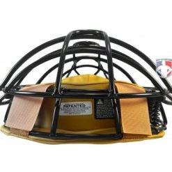 Force3 Umpire Gear Force3 Defender Umpire Mask With Tan 12 Force3 Umpire Gear Force3 Defender Umpire Mask With Tan -Cheap Bats Store F3 DEF BK TN Force3 Defender Umpire Mask with Tan flat top