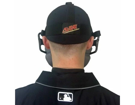ALL-STAR Umpire Gear All-Star Black Magnesium Umpire Mask With Grey LUC 8 ALL-STAR Umpire Gear All-Star Black Magnesium Umpire Mask With Grey LUC - Image 6