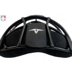 ALL-STAR Umpire Gear All-Star Matte Black System 7 Steel Umpire Mask With UltraCool -Cheap Bats Store FM4000 MBK All Star Matte Black System 7 Steel Umpire Mask with UltraCool top flat