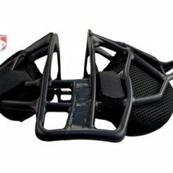 ALL-STAR Umpire Gear All-Star Black Magnesium Umpire Mask With Black LUC -Cheap Bats Store FM4000MAG UMP BK BK All Star Black Magnesium Umpire Mask with Black side flat