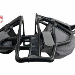 ALL-STAR Umpire Gear All-Star Black Magnesium Umpire Mask With Grey LUC 12 ALL-STAR Umpire Gear All-Star Black Magnesium Umpire Mask With Grey LUC -Cheap Bats Store FM4000MAG UMP BK GY All Star Black Magnesium Umpire Mask with Grey LUC side flat