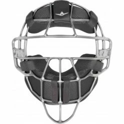 ALL-STAR Umpire Gear All-Star Silver Magnesium Umpire Mask With Black LUC