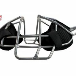 ALL-STAR Umpire Gear All-Star Silver System 7 Steel Umpire Mask With UltraCool -Cheap Bats Store FM4000UMP All Star Silver System 7 Steel Umpire Mask with UltraCool side flat