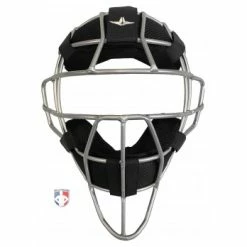 ALL-STAR Umpire Gear All-Star Silver System 7 Steel Umpire Mask With UltraCool