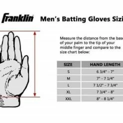 Franklin Sports Franklin MLB ColdMax Base Umpire Gloves 7 Franklin Sports Franklin MLB ColdMax Base Umpire Gloves -Cheap Bats Store Franklin Glove Size Chart 3