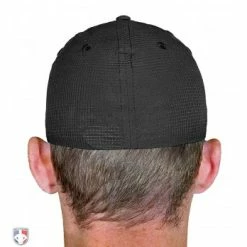 Smitty Umpire Smitty Performance Flex Fit Umpire Cap 14 Smitty Umpire Smitty Performance Flex Fit Umpire Cap -Cheap Bats Store HT31 BK Smitty Performance Flex Fit Umpire Cap Worn Back View