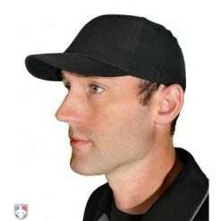 Smitty Umpire Smitty Performance Flex Fit Umpire Cap 11 Smitty Umpire Smitty Performance Flex Fit Umpire Cap -Cheap Bats Store HT314 BK Smitty Performance Flex Fit Umpire Cap 4 Stitch Worn Front Angled View 1