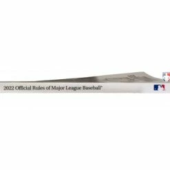 2022 Official Major League Baseball (MLB) Rulebook -Cheap Bats Store MLB OBR 2022 Official Major League Baseball MLB Rulebook spine
