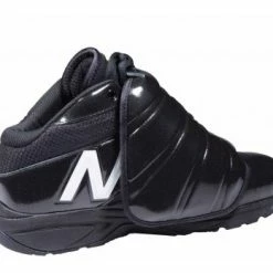 New Balance Referee And Umpire Shoes New Balance V3 Black & White Mid-Cut Umpire Plate Shoes -Cheap Bats Store MU460XT3 New Balance V3 Black White Mid Cut Umpire Plate Shoes Inside Side View