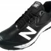 New Balance Referee And Umpire Shoes New Balance V3 Black & White Low-Cut Umpire Base Shoes
