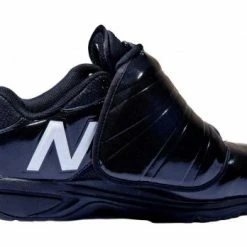 New Balance Referee And Umpire Shoes New Balance V3 Black & White Low-Cut Umpire Plate Shoes -Cheap Bats Store MUL460T3 New Balance V3 Black White Low Cut Umpire Plate Shoes Inside Side View