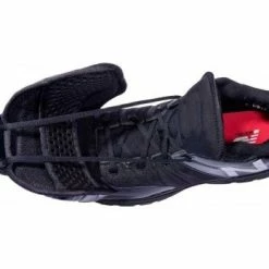 New Balance Referee And Umpire Shoes New Balance V3 Black & White Low-Cut Umpire Plate Shoes -Cheap Bats Store MUL460T3 New Balance V3 Black White Low Cut Umpire Plate Shoes Top View with Plate Up