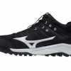 Mizuno Ambition 2 All-Surface Black & White Mid-Cut Shoes