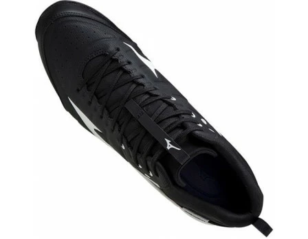 Mizuno Ambition 2 All-Surface Black & White Mid-Cut Shoes 5 Mizuno Ambition 2 All-Surface Black & White Mid-Cut Shoes - Image 3