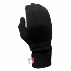 Manzella All-Black Ultra Max 2.0 Gloves -Cheap Bats Store MZ O671M Manzella All Black Ultra Max 2.0 Gloves back wm