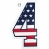 4" USA Stars And Stripes Precision-Cut Number 2 4" USA Stars And Stripes Precision-Cut Number -Cheap Bats Store N4 SUB SNS Default 1