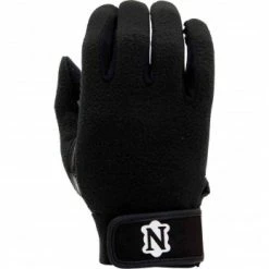 Neumann Officials Gloves Neumann All-Black Officials Gloves With Synthetic Palms -Cheap Bats Store NEU GLOVE BK Back Neumann All Black Officials Gloves Back