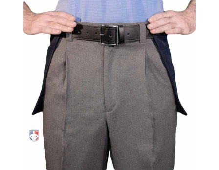 Smitty Umpire Smitty Heather Grey Umpire Plate Pants With Expander Waistband 4 Smitty Umpire Smitty Heather Grey Umpire Plate Pants With Expander Waistband - Image 2