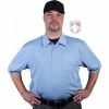 Smitty Umpire Smitty Vertical Stripe Umpire Shirt - Polo Blue 1 Smitty Umpire Smitty Vertical Stripe Umpire Shirt - Polo Blue -Cheap Bats Store S310 PB Front