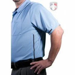 Smitty Umpire Smitty Vertical Stripe Umpire Shirt - Polo Blue 15 Smitty Umpire Smitty Vertical Stripe Umpire Shirt - Polo Blue -Cheap Bats Store S310 PB Panel